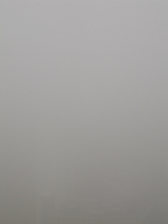 Fog in the morning
